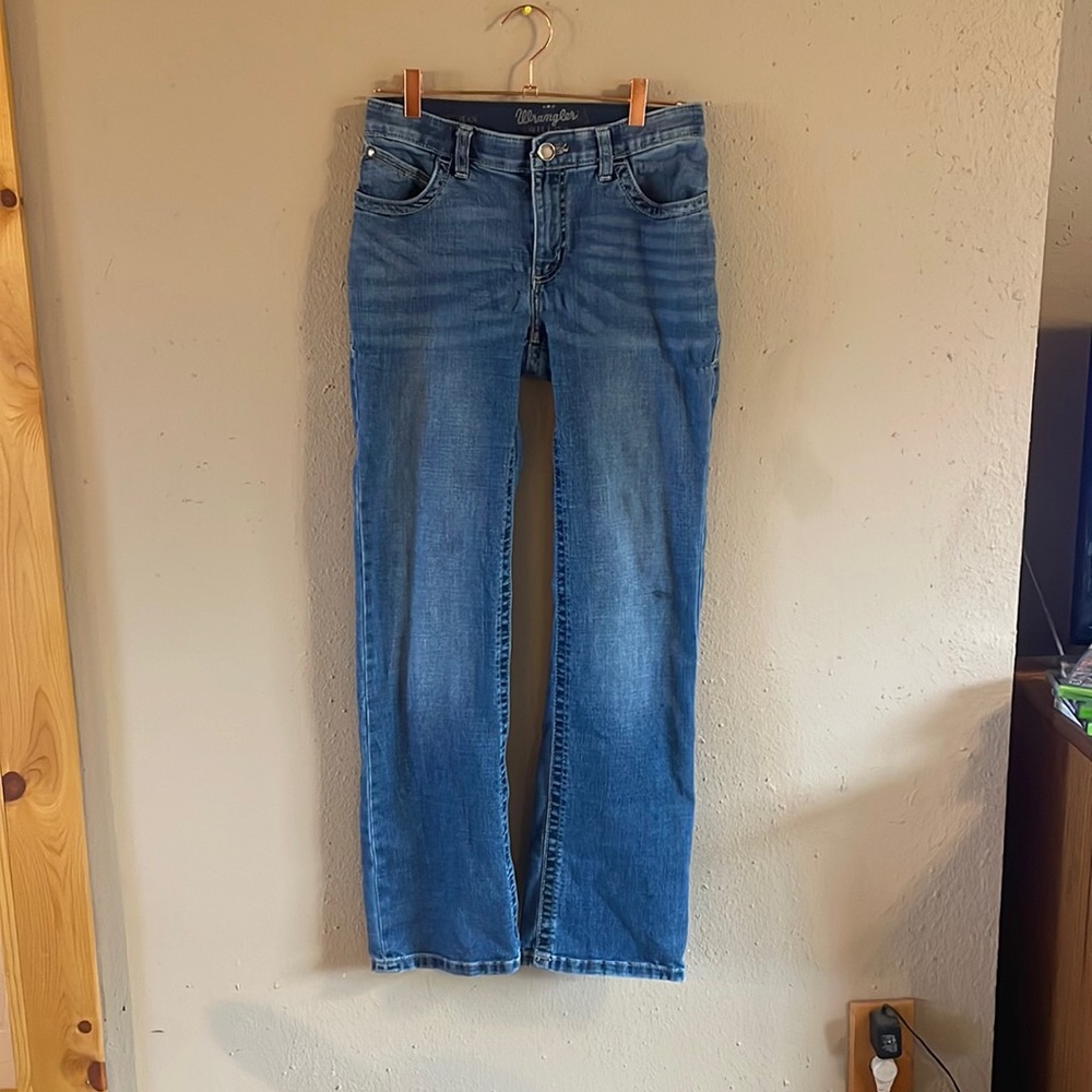 Wrangler Ultimate Riding Jean Willow Mid-Rise Trouser -Parker main image 0
